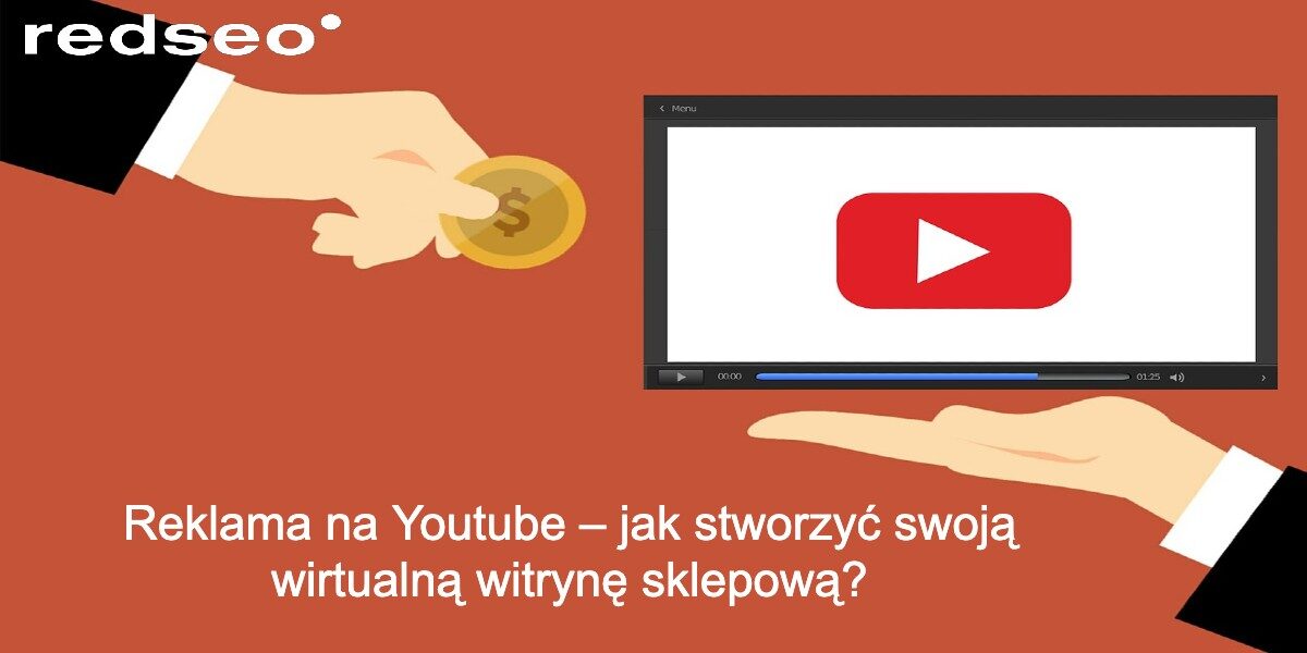 reklama na youtube - wirtualna witryna sklepowa